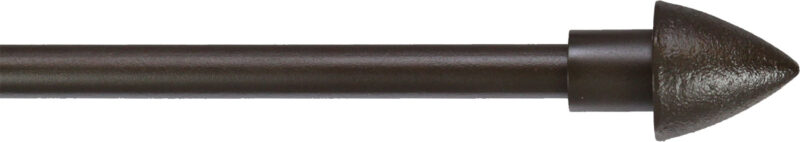 Bullet finial for ½" rods