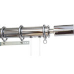 Polished Chrome ONAVERSE™ rod with Cyrus finial