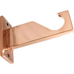 Polished Copper finish on bracket