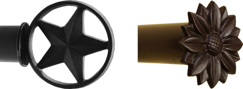 Rosette as a Finial or End Cap