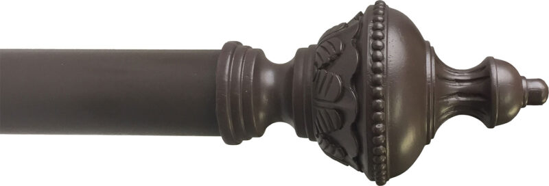 Carlton finial in Burnished Bronze