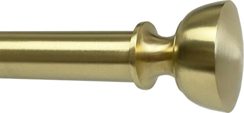 Rhodes finial in Matte Brass