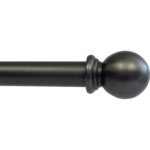 Collared Ball finial with Oil-Rubbed Bronze finish