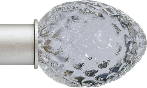 Drop Clear Harlequin Artisan ArtGlass Finial