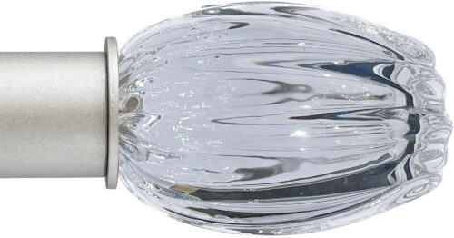 Tulip Clear Artisan ArtGlass Finial