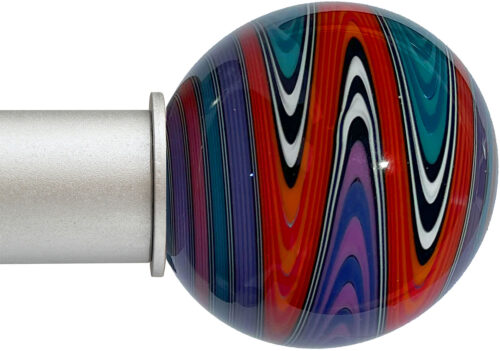 Ball Navajo Artisan Select ArtGlass Finial